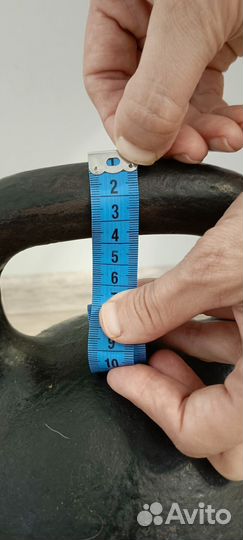 Гиря 24 кг пустотелая