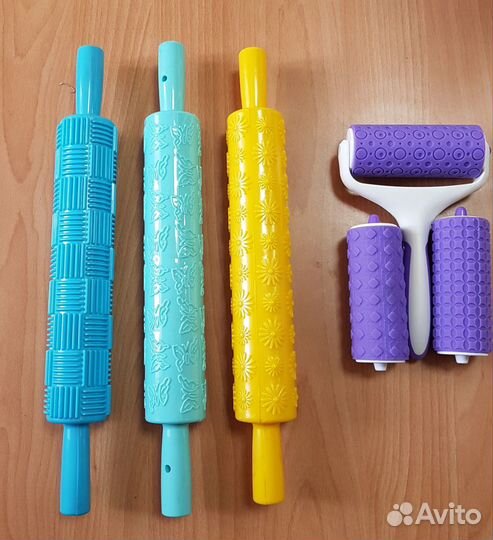 Валики и скалки для работы с тестом на кухне