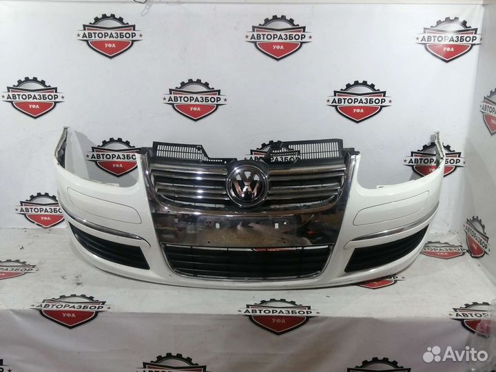 Бампер передний volkswagen jetta 5 в сборе