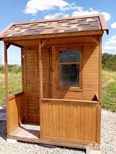 Деревянный домик