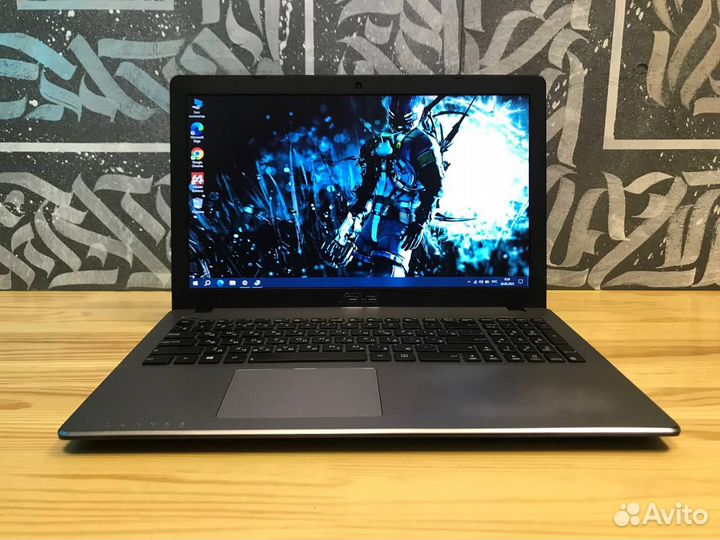 Мощный ноутбук Asus Core i7/2видеокарты/8gb/SSD