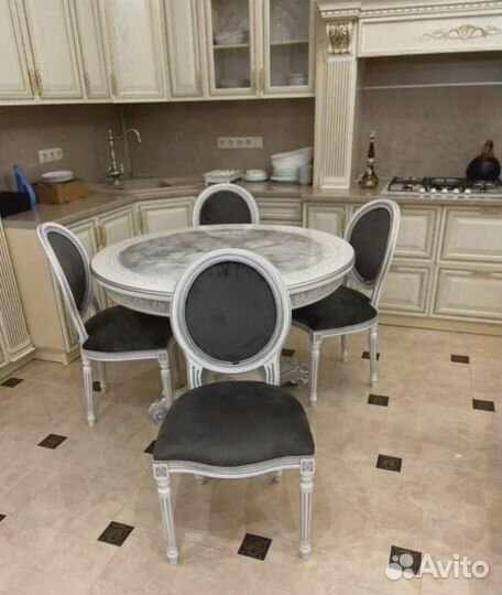 Кухонный стол стулья обеденная группа