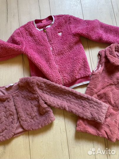 Огромный пакет брендовых вещей на девочку