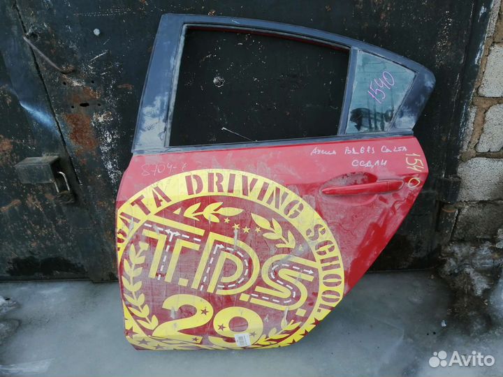 Дверь задняя левая mazda 3 bl 09-13 б/у