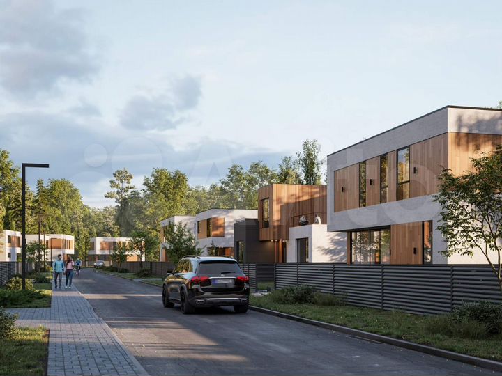 Коттедж 180 м² на участке 10 сот.