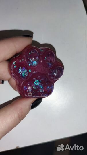 Тополапка из эпоксидной смолы