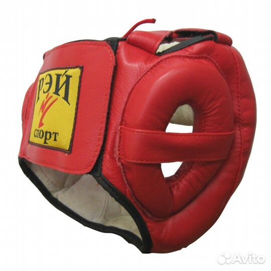 Боксерский тренировочный Шлем мехико-2 (M, Черный)