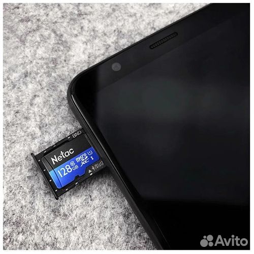 Карта памяти Netac P500 microSD 128 Gb