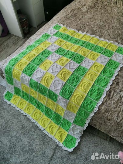 Плед / покрывало ручной работы
