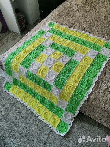 Плед / покрывало ручной работы
