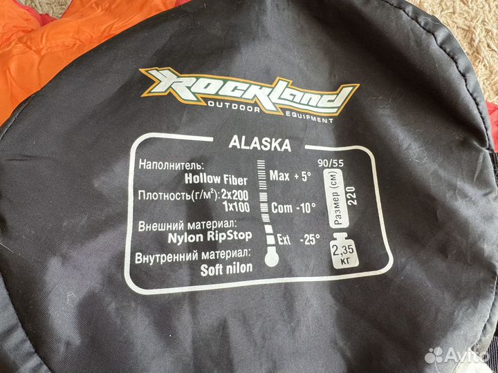 Спальный мешок Rockland Alaska
