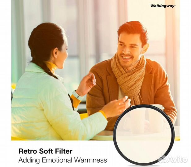 Светофильтр Walking Way Retro Soft 52mm