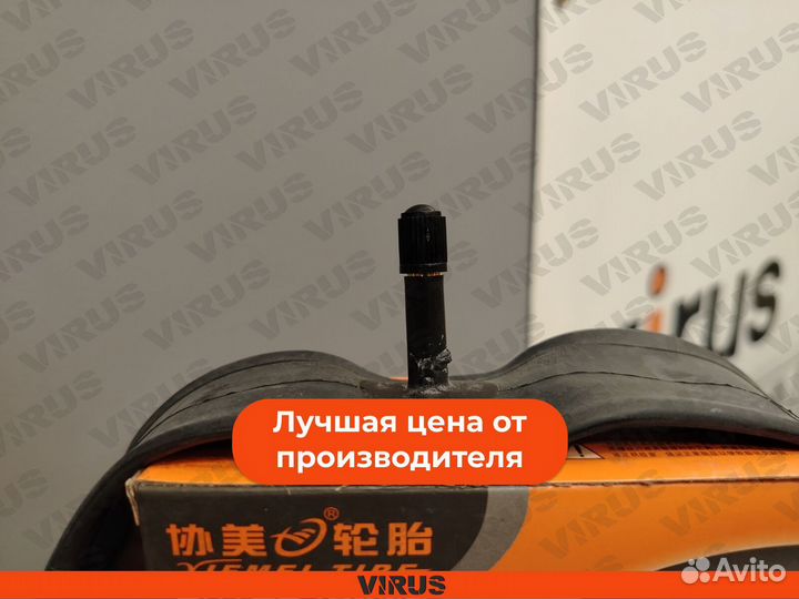 Камера 18х1.75 (прямой ниппель) на электровелосипед