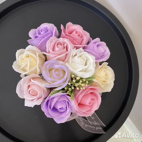 Букеты из мыльных цветов