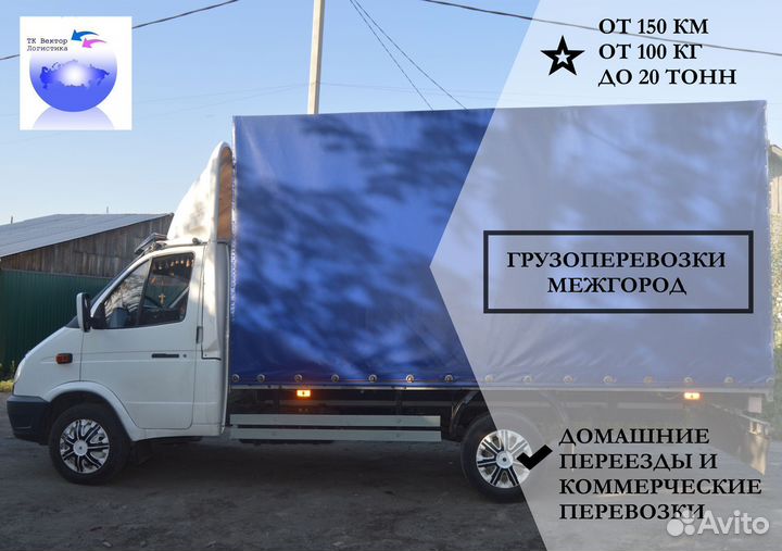 Доставка грузов между городами 1,3,5,20 тонн