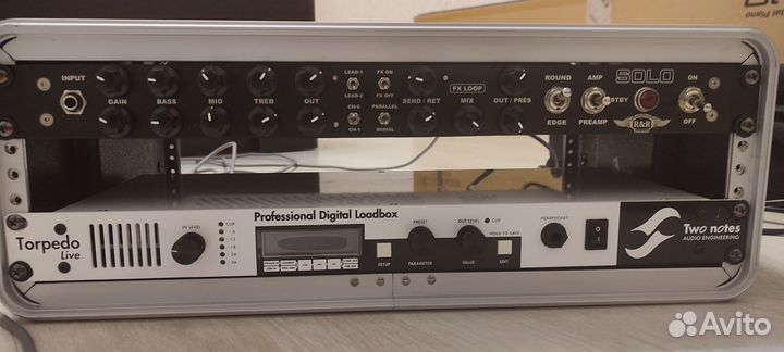 Гитарный усилитель RNR solo иTwo NotesTorpedoLive