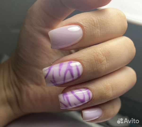 Маникюр, оформление/ламинирование бровей