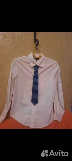 Рубашка белая Sela 12 лет