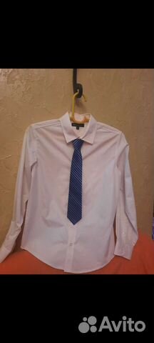 Рубашка белая Sela 12 лет