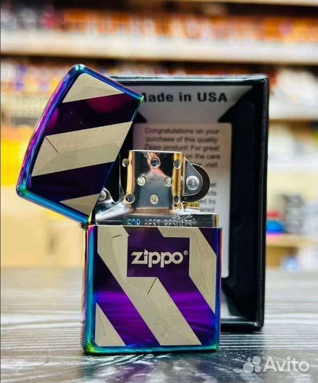 Настоящая зажигалка Zippo
