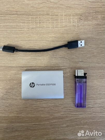 Внешний SSD 250Gb HP Portable P500