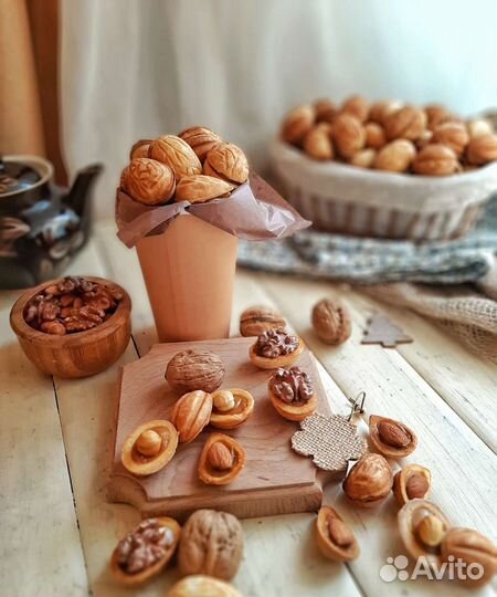 Орешки со сгущенкой