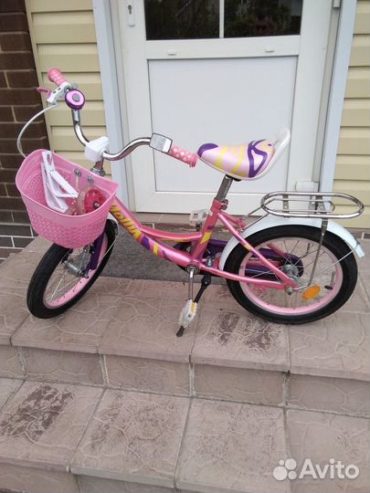 Детский велосипед для девочки 16