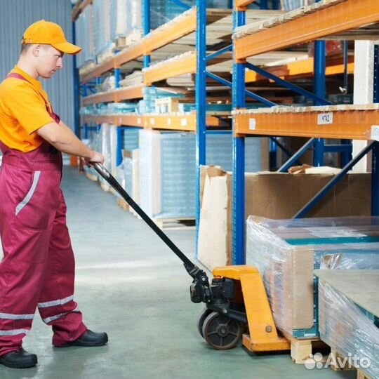 Грузчик -транспортировщик без опыта на завод