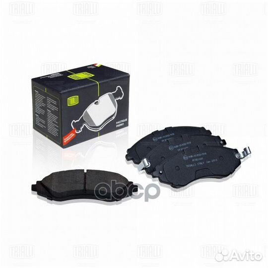 Колодки тормозные PF051401 Trialli