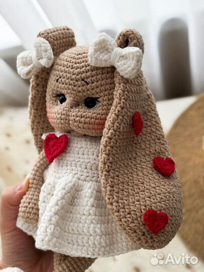 Зайка ручной работы