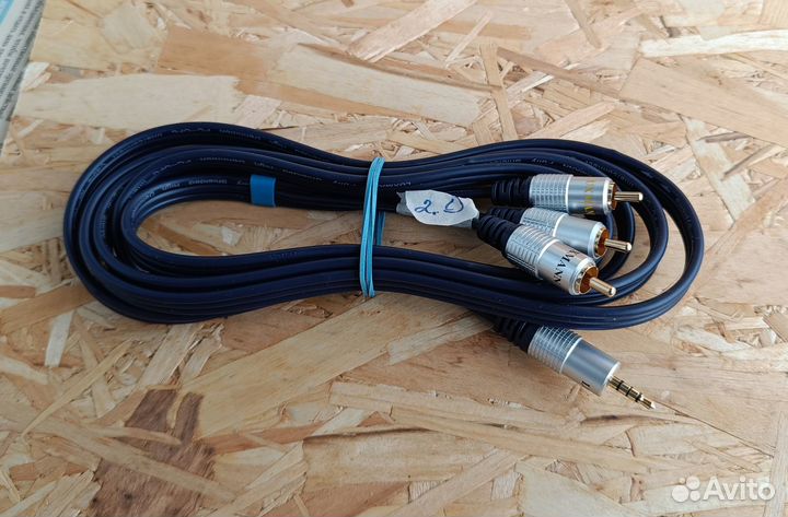 Кабели USB2, 3rca mini jack