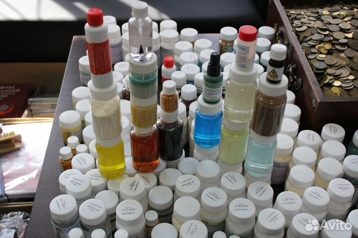 Монеты Артефакты Чистка Химия разная в Твери