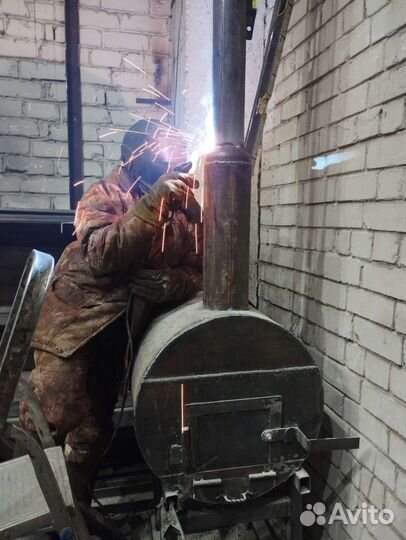 Печь для бани, гаража, склада