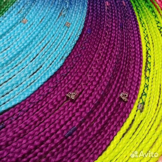 Косы на резинках