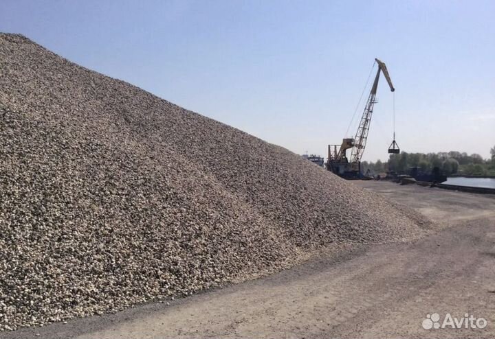 Щебень гравийный 20-40 с доставкой