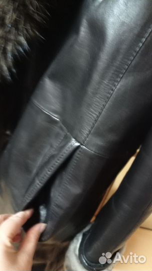 Куртка -дубленка мужская зимняя новая