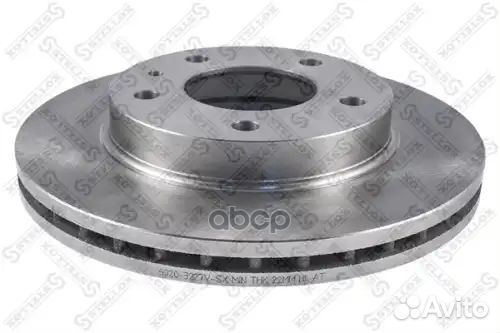 Диск торм. пер. Mazda 626/MX-6/Xedos 6 1 перед