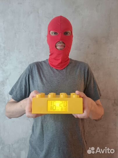 Lego часы-будильник Brick Alarm Clock