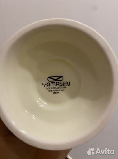 Чашка с блюдцем фарфор