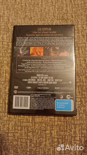 DVD диск LED Zeppelin 2007