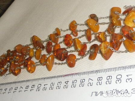 Бусы из янтаря