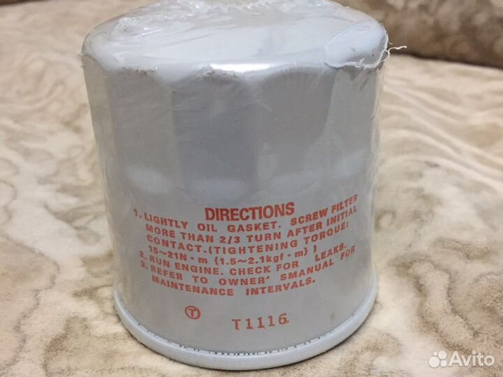 Фильтр масляный на ниссан