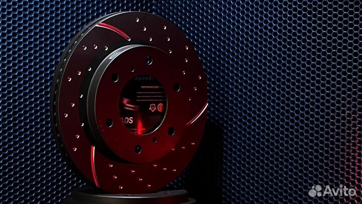 Тормозные диски Kia Optima с перфорацией