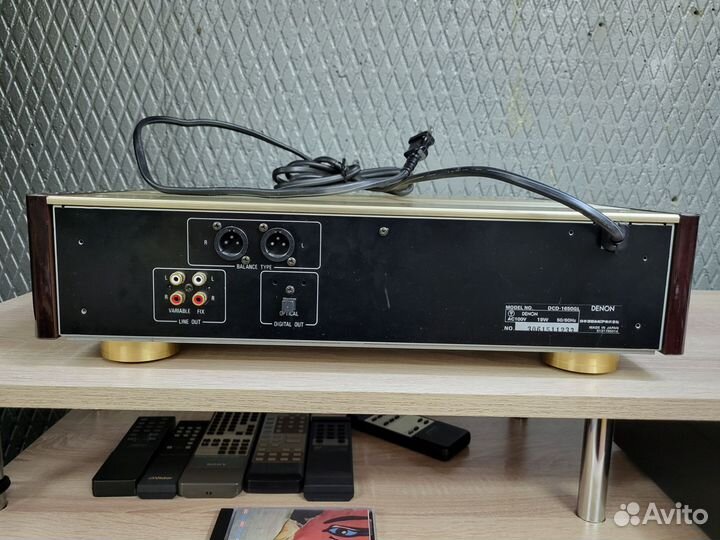 Cd проигрыватель denon-1650GL