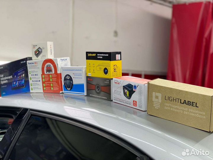 Установка сигнализации, автозвука, электрик