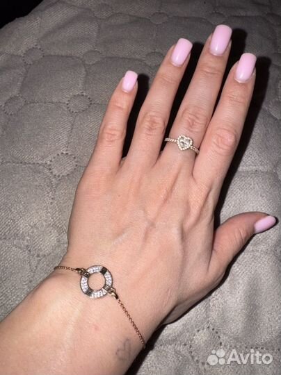 Браслет золотой пoд Tiffany 585 17р