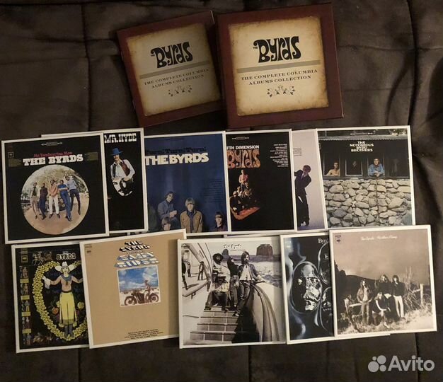 Cd box set Byrds, Kevin Ayers, Police