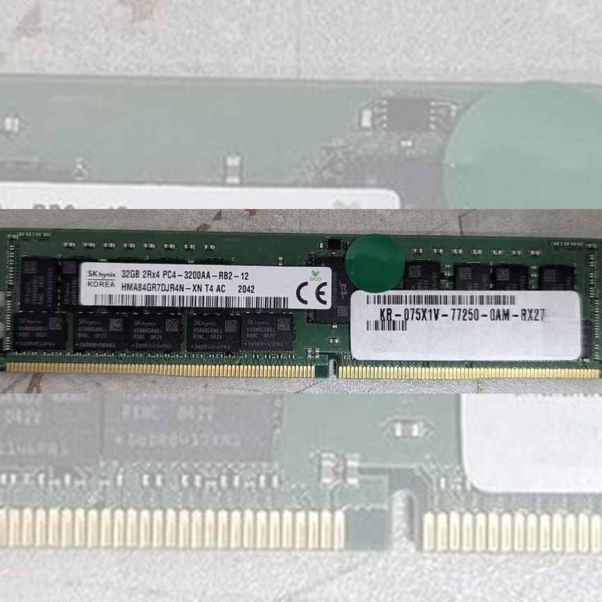 [HMA84GR7DJR4N-XN] Rdimm Ecc 32gb 3200 Hynix Hma84gr7djr4n-Xn