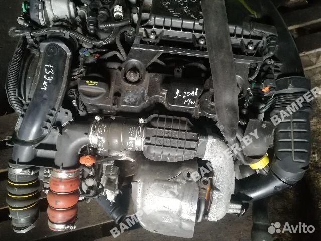 10jbgx Двигатель к Peugeot 2008, 2016 г. 1.6 л, ди