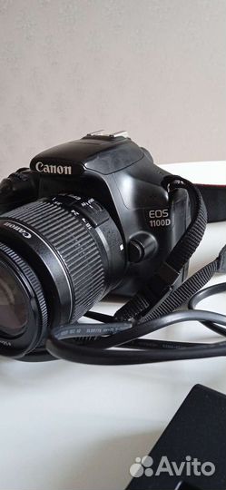Зеркальный фотоаппарат canon eos 1100d